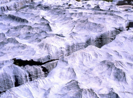 Environs des chalets de Platé, détail de lapiaz