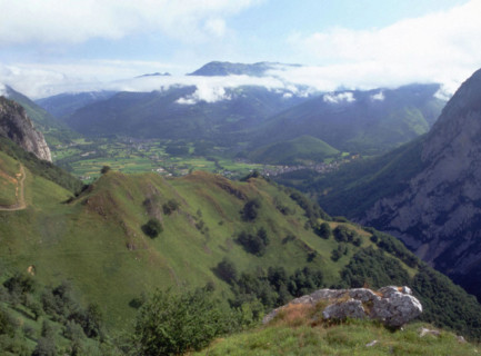 Crêtes de Pausat vues depuis Mailh d'Illoun