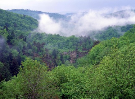 Les cascades de Gimel dans le Limousin