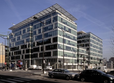Immeuble de "Réseau ferré de France"  (RFF), avenue de France, Paris 13ème / achevé en 2004 / 75013