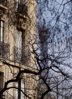 Immeuble à l'angle des avenues Kléber et Raymond Poincaré et de la place du Trocadéro / 75016 Paris