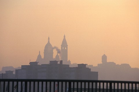 Sacré-Coeur dans la Brume, Paris