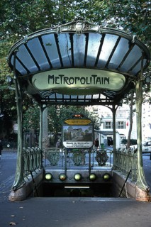 Paris, métropolitain, station Abbesses