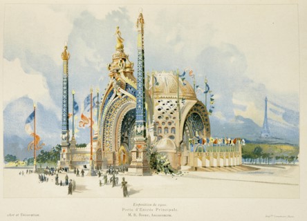 Porte d'entrée de l'Exposition Universelle de 1900