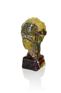 Eisch, Self portrait - Yellow painted