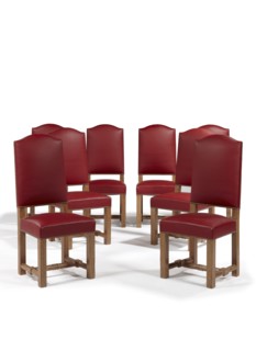 Paul Dupré-Lafon, Suite de huit chaises