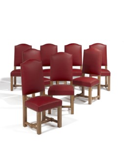Paul Dupré-Lafon, Suite de huit chaises