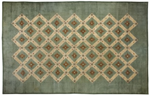 Jules Leleu, Tapis Vert Rectangulaire