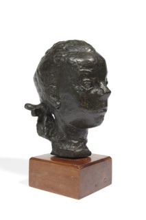 Léon Indenbaum, "Portrait de Jeune Fille"