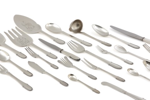 Georg Jensen, Ménagère en Argent
