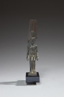 Statuette votive représentant le dieu Harpocrate amonien