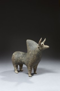 Grand rhyton zoomorphe