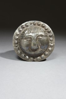 Sassanian phalera adorned with a lion's head