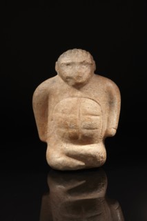 Statuette représentant un homme stylisé