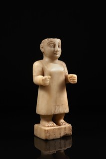 Statuette au nom de Abhamid du clan de Uhayrum