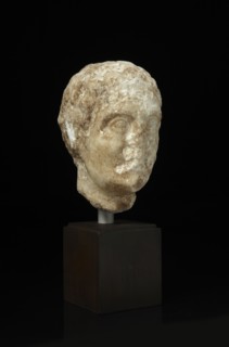 Hellenistic head from a male statuette