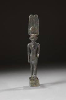 Statuette votive représentant le dieu Amon