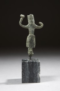 Statuette, probablement une applique, représentant le Christ