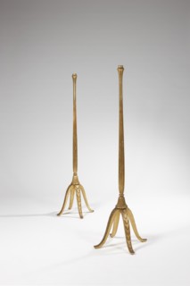Paul Follot. Paire de lampadaires