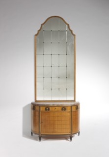 Paul Follot. Demi-lune cabinet
