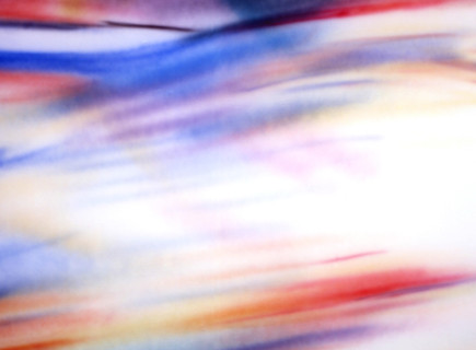 Effects with coloured pencil. Painted canvas tarp