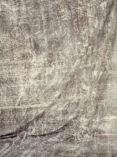 Draping. Painted canvas tarp
