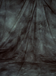 Draping. Painted canvas tarp