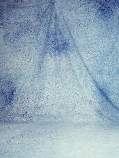 Draping. Painted canvas tarp