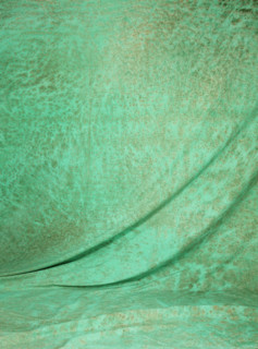 Draping. Painted canvas tarp
