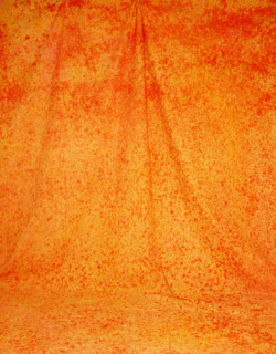 Draping. Painted canvas tarp
