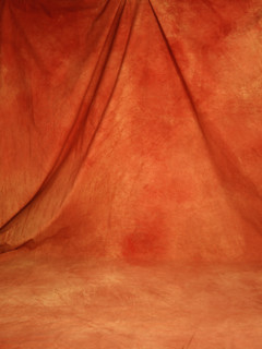 Draping. Painted canvas tarp