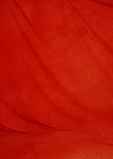 Draping. Painted canvas tarp