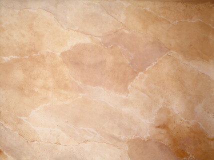 Fresco. Painted canvas tarp with trompe l'oeil effects