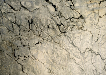 Fresco. Painted canvas tarp with trompe l'oeil effects