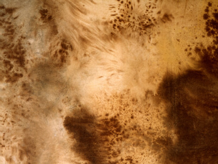 Matter effects. Painted canvas tarp