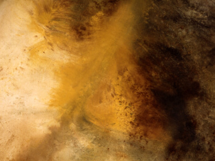 Matter effects. Painted canvas tarp