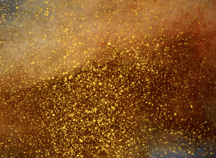 Matter effects. Painted canvas tarp