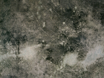 Matter effects. Painted canvas tarp