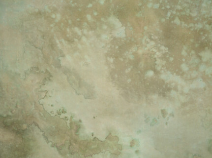 Matter effects. Painted canvas tarp