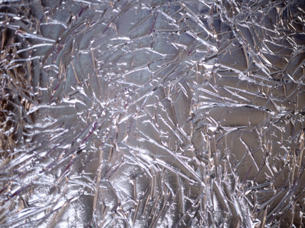 Matter effects. Painted canvas tarp