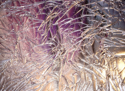 Matter effects. Painted canvas tarp