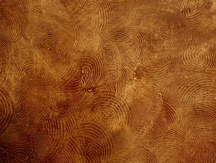 Matter effects. Painted canvas tarp