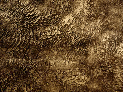 Matter effects. Painted canvas tarp