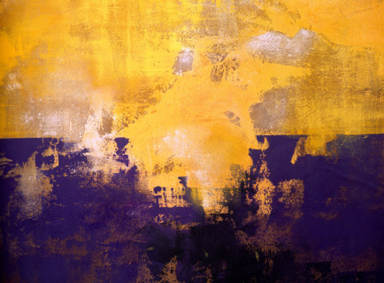 Matter effects. Painted canvas tarp