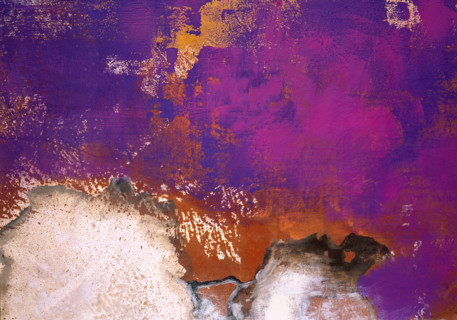 Matter effects. Painted canvas tarp