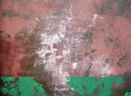 Matter effects. Painted canvas tarp