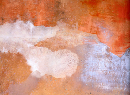 Matter effects. Painted canvas tarp