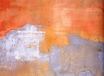 Matter effects. Painted canvas tarp