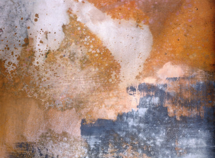 Matter effects. Painted canvas tarp