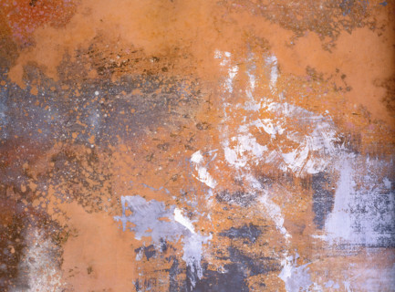 Matter effects. Painted canvas tarp